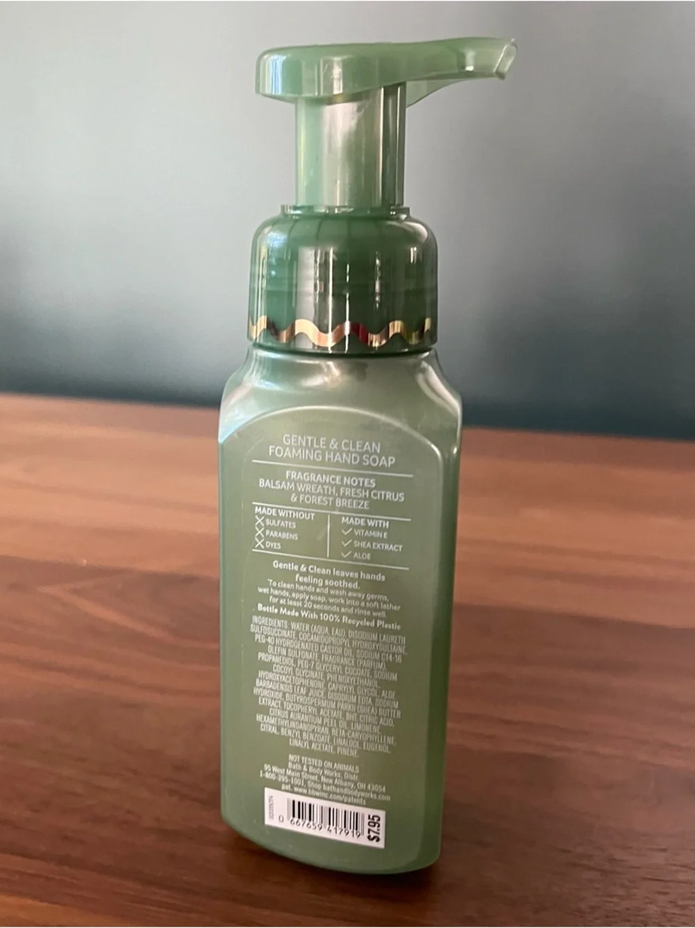 Bath & Body Works Winter Citrus Wreath Foaming Hand Soap - Green